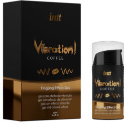 POTENTE ESTIMULANTE  ÍNTIMO GEL VIBRADOR LIQUIDO CAFÉ