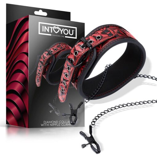 COLLAR CON PINZAS PARA LOS PEZONES