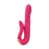 VIBRADOR ROTADOR SUBE Y BAJA CON ESTIMULADOR CLÍTORIS LENA SILICONA