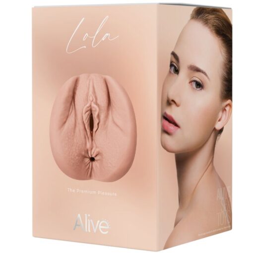 ALIVE - LOLA MASTURBADOR DOBLE MASCULINO VAGINA  ANO SUPER REALÍSTICO NATURAL