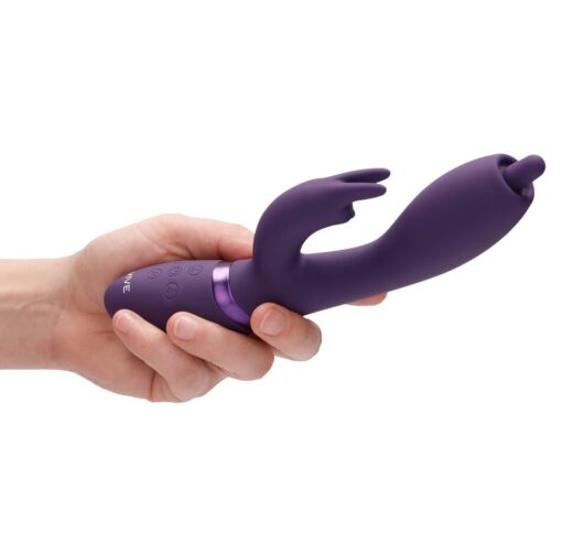 VIBRADOR NILO CON PUNTO G GIRATORIO VIVE
