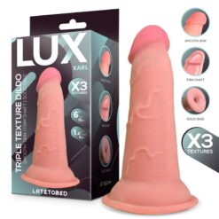 DILDO KARL TRIPLE DENSIDAD 6"