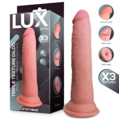 DILDO OTTO TRIPLE DENSIDAD 8"