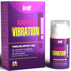 GEL VIBRADOR LÍQUIDO SABOR MORA