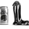 ALL BLACK - DILDO REALISTICO 14 CM