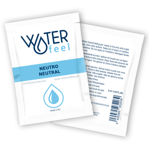 WATERFEEL - GEL DESLIZANTE BASE AGUA NEUTRO 6 ML