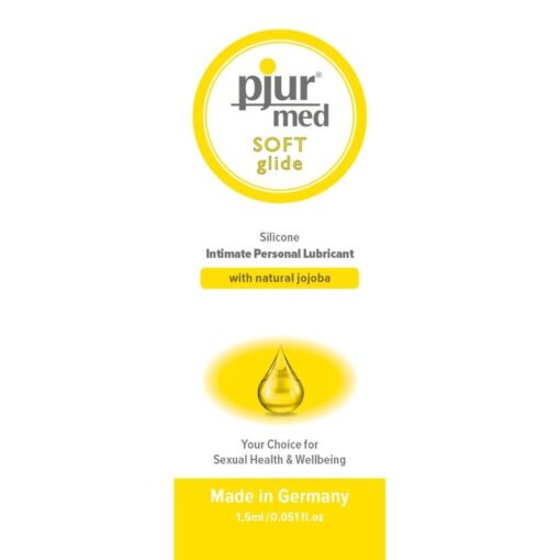 PJUR MED SOFT GLIDE LUBRICANTE SILICONA 1,5 ML