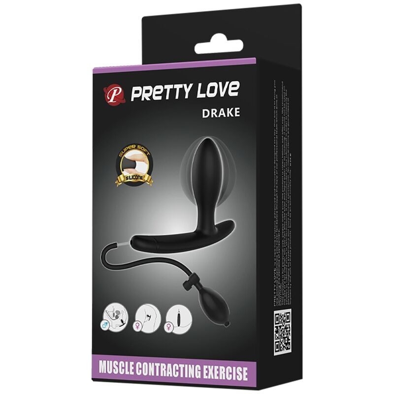 PRETTY LOVE - DRAKE PLUG ANAL INFLABLE - Imagen 4