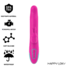 HAPPY LOKY - PLUTO RABBIT VIBRATOR  ROTATOR COMPATIBLE CON WATCHME WIRELESS TECHNOLOGY