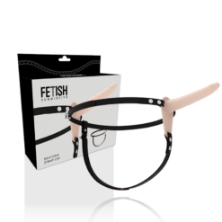 FETISH SUBMISSIVE HARNESS -  SILICONA FLESH 15 CM