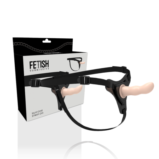 FETISH SUBMISSIVE HARNESS - SILICONA FLESH G-SPOT 12.5 CM