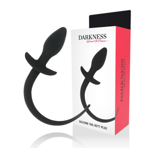 DARKNESS - PLUG ANAL 28 CM SILICONA NEGRO