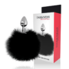 DARKNESS - EXTRA BUTTPLUG ANAL CON COLA NEGRO 7 CM