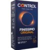 CONTROL - FINISSIMO PRESERVATIVOS 12 UNIDADES
