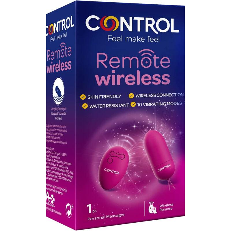 CONTROL - MASAJEADOR PERSONAL CONTROL REMOTO WIRELESS - Imagen 2