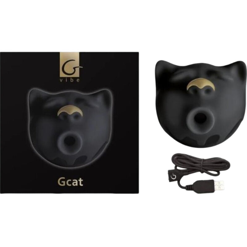 G-VIBE - GCAT MYSTIC SUCCIONADOR DE CLÍTORIS NEGRO - Imagen 4