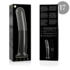 NEBULA SERIES BY IBIZA - MODELO 17 DILDO CRISTAL BOROSILICATO TRANSPARENTE 18.5 CM -O- 3 CM