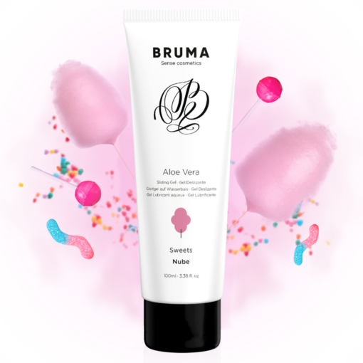 BRUMA - GEL DESLIZANTE CON ALOE VERA SABOR A NUBE 100 ML