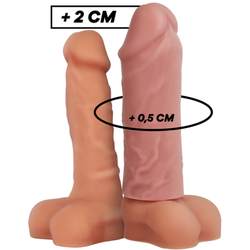 VIRILXL - EXTENSION DE PENE LIQUID SILICONE V3 NATURAL