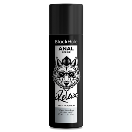 BLACK HOLE - ANAL REPAIR BASE AGUA RELAX CON HYALURON 30 ML