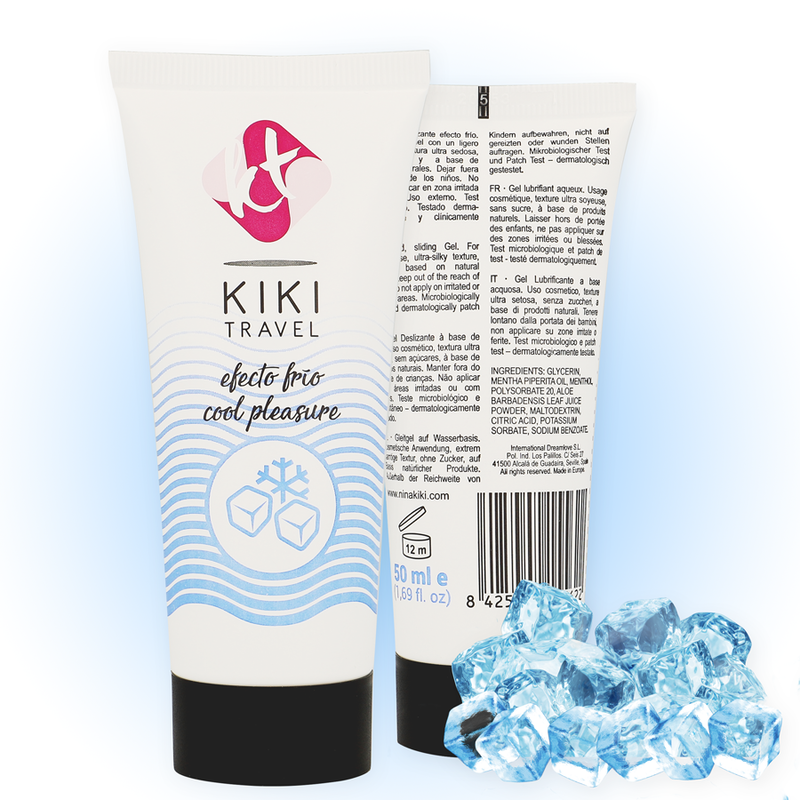 KIKÍ TRAVEL - GEL DESLIZANTE EFECTO FRÍO INTENSIFICADOR 50 ML - Imagen 2