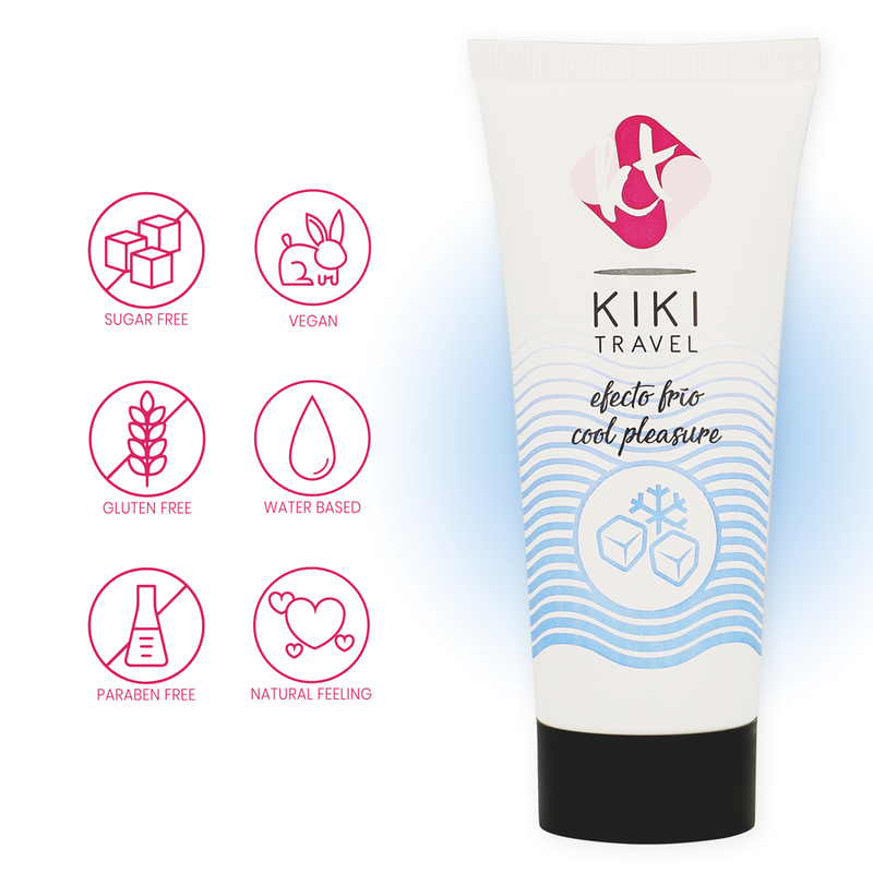 KIKÍ TRAVEL - GEL DESLIZANTE EFECTO FRÍO INTENSIFICADOR 50 ML - Imagen 4
