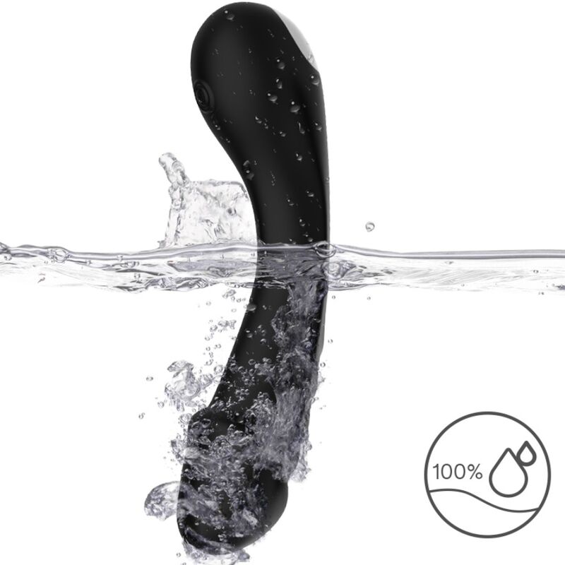 ARMONY - DILDO VIBRADOR PUNTO G SILICONA NEGRO - Imagen 2