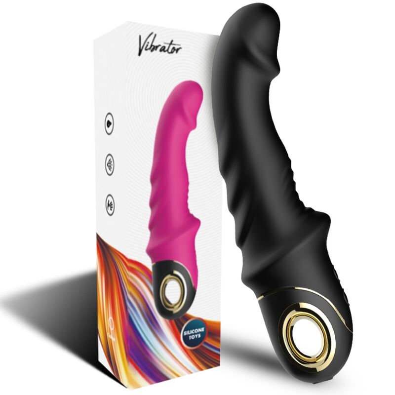 ARMONY - JOYBLADE DILDO VIBRADOR ROTADOR NEGRO - Imagen 6