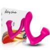 SECRETKISS ESTIMULADOR CON LENGUA CLÍTORIS  VIBRADOR CURVO FUCSIA