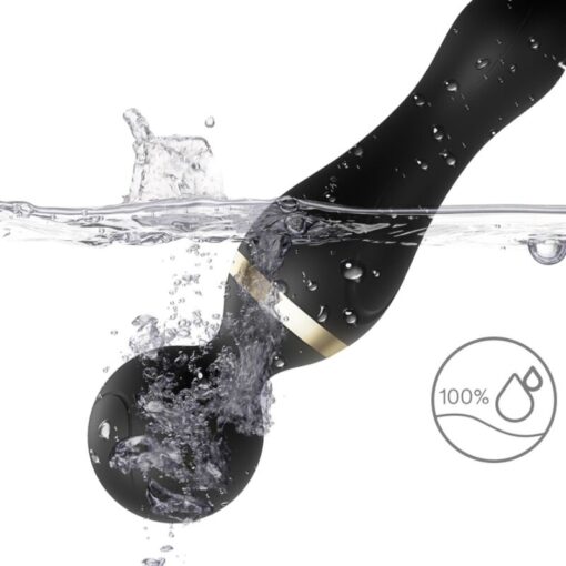 ARMONY - FREEZA MASAJEADOR  VIBRADOR CABEZA FLEXIBLE NEGRO