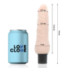 LOVECLONE - SVEN SELF LUBRICATION VIBRADOR 18.5 CM -O- 3.3 CM