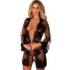 LIVCO CORSETTI FASHION - HERINA LC XG056 BATA + PANTY NEGRO TALLA ÚNICA