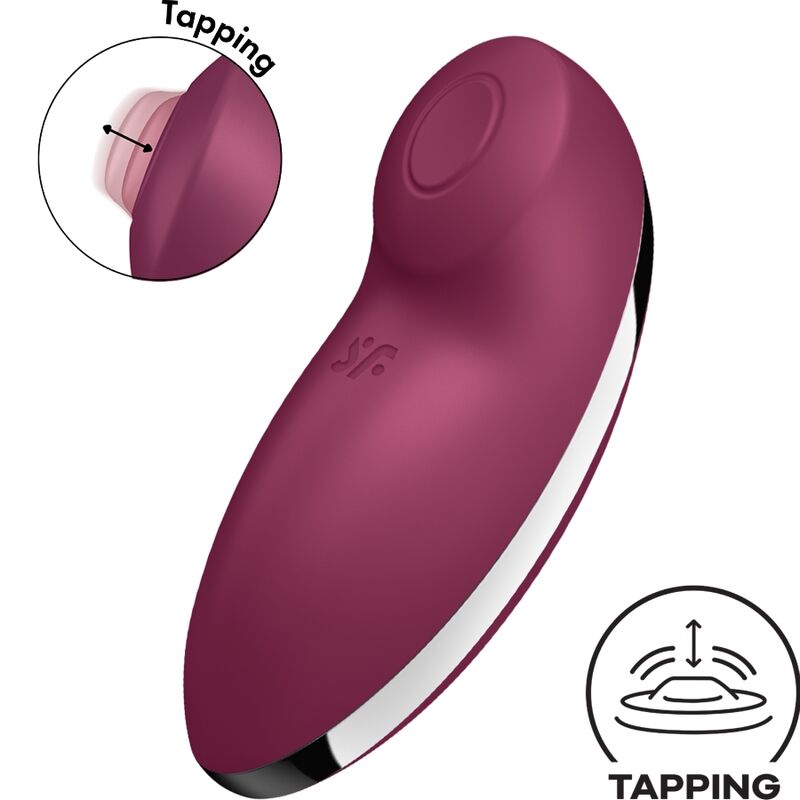 TAP & CLIMAX 2 VIBRADOR  ESTIMULADOR ROJO
