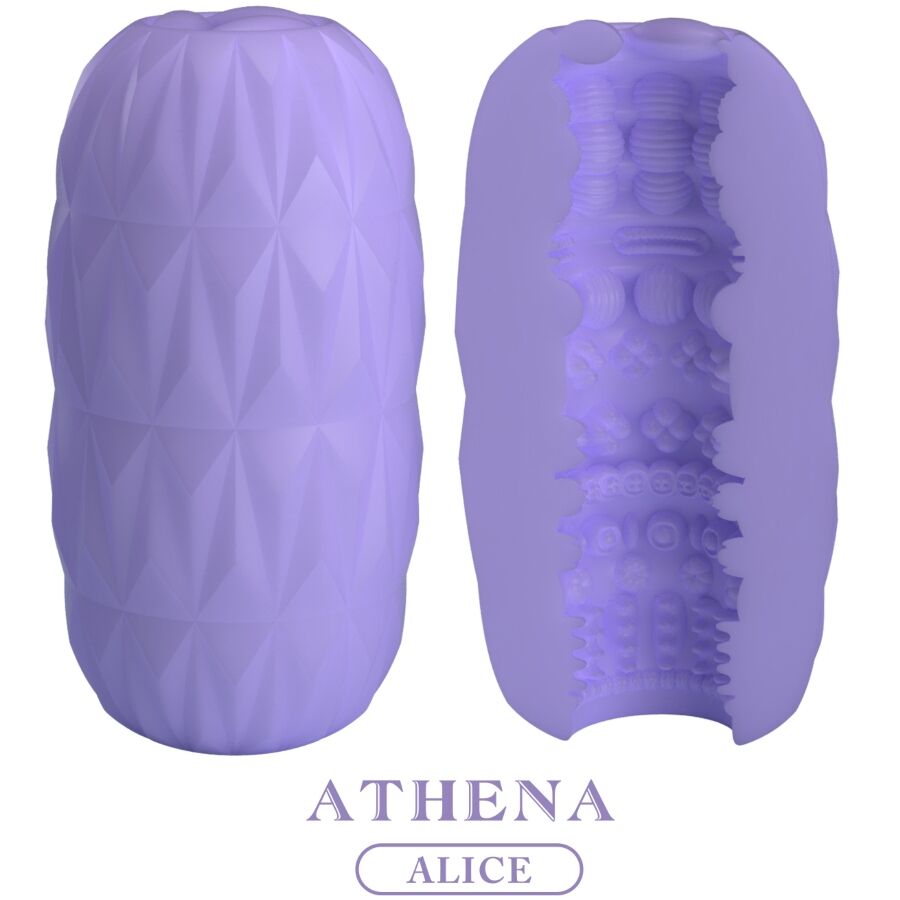 ATHENA ALICE MASTURBADOR MASCULINO MORADO