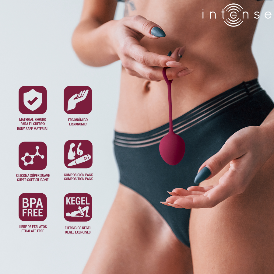 INTENSE - CHARLI KIT BOLAS KEGEL VIOLET - Imagen 6