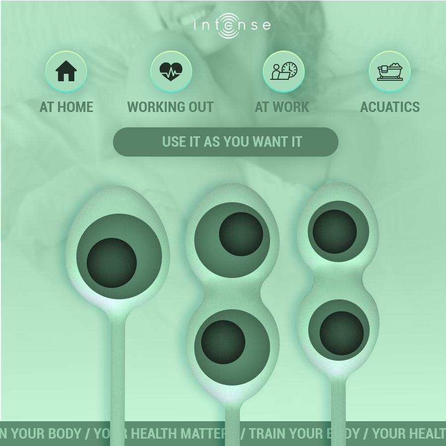 INTENSE - CHARLI KIT BOLAS KEGEL JADE - Imagen 3