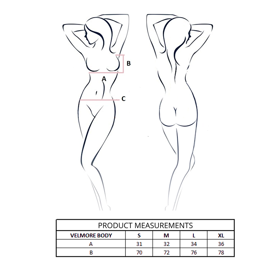 PASSION - VELMORE BODY VIOLETA L/XL - Imagen 4