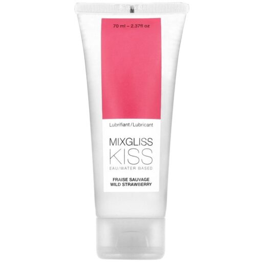 MIXGLISS - LUBRICANTE BASE AGUA SABOR A FRESA 70ML