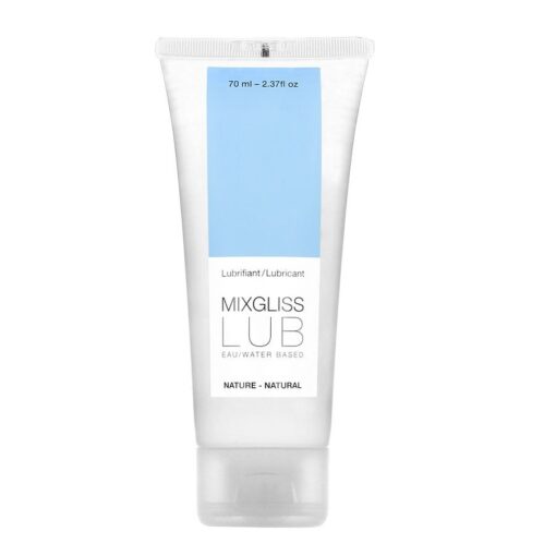 MIXGLISS - LUBRICANTE BASE DE AGUA NATURAL  70ML