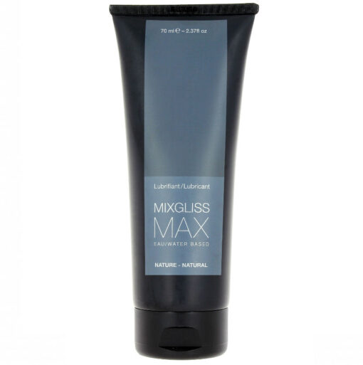 MIXGLISS - MAX LUBRICANTE ANAL BASE AGUA NATURAL 70ML