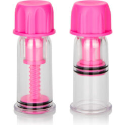 CALIFORNIA EXOTICS - VACCUM TWIST SUCCIONADORES PEZONES ROSA