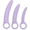 CALIFORNIA EXOTICS - DR LAURA BERMAN ALENA SET DE 3 DILATADOR VAGINAL SILICONA