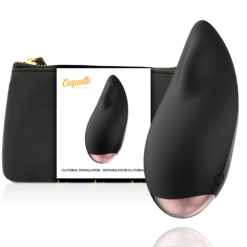 COQUETTE TOYS - ESTIMULADOR CLÍTORIS NEGRO / GOLD GOTA