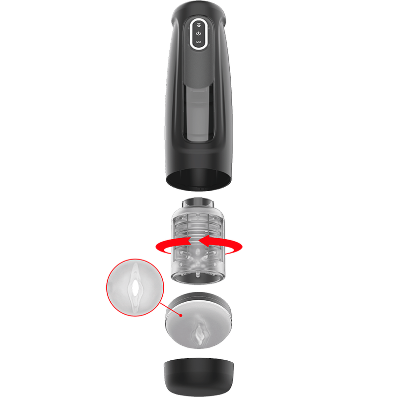 TORNADO MASTURBADOR 360 ROTATE TECH - Imagen 3