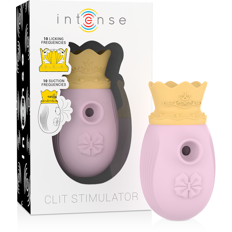 ESTIMULADOR CLÍTORIS 10 MODOS DE SUCCIÓN Y LICKING - ROSA