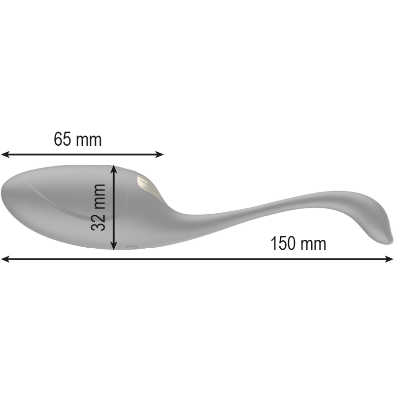 IBIZA - POTENTE HUEVO VIBRADOR CONTROL REMOTO - Imagen 3