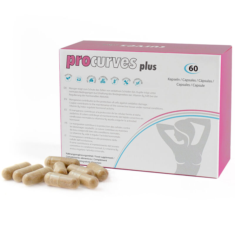 Procurves Plus  Complemento alimenticio para aumentar el pecho de forma natural