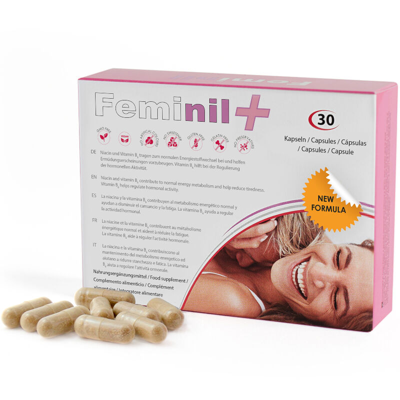 Feminil +  Complemento alimenticio para la libido femenina