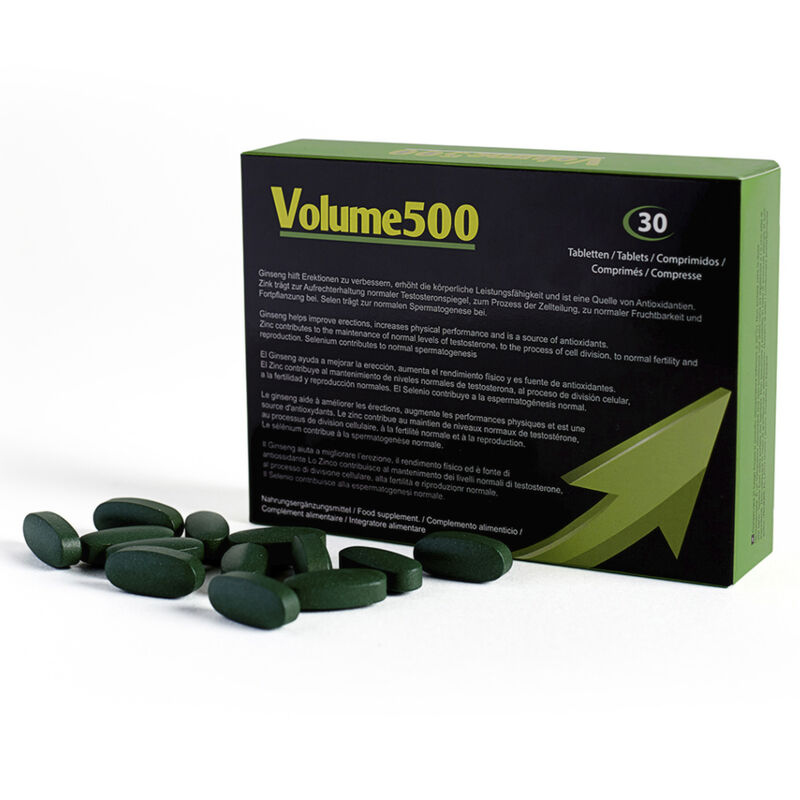 Volume500  Complemento alimenticio para la calidad y cantidad del esperma