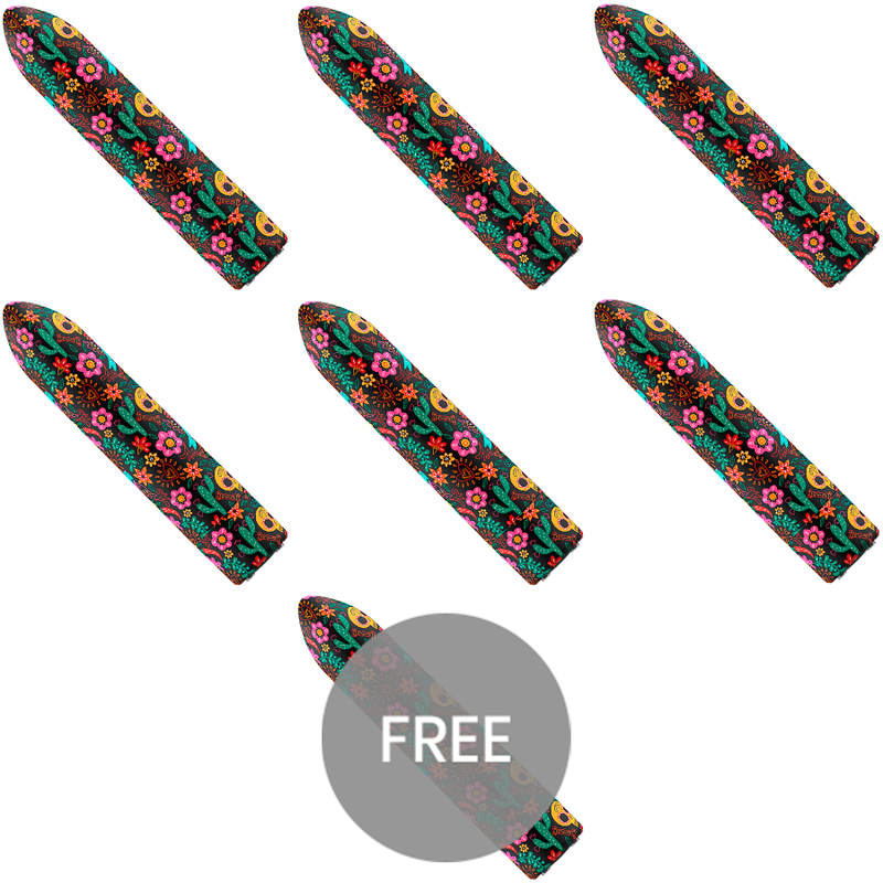 CUSTOM BULLETS - BALA RECARGABLE SKULL 10 INTENSIDADES 6 + 1 GRATIS